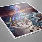 Premium Print "The Creation of Evermeet" D&D Lore