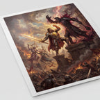 Premium Print "The Time of Troubles" D&D Lore