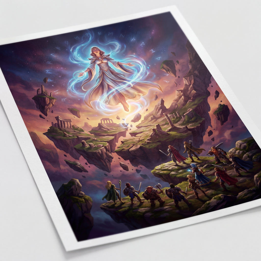 Print Premium "The Second Sundering" D&D Lore