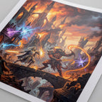 Premium Print "The Fall of Myth Drannor" D&D Lore