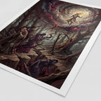 Premium Print "The Dark Disaster and the Banishment of the Drow" D&D Lore