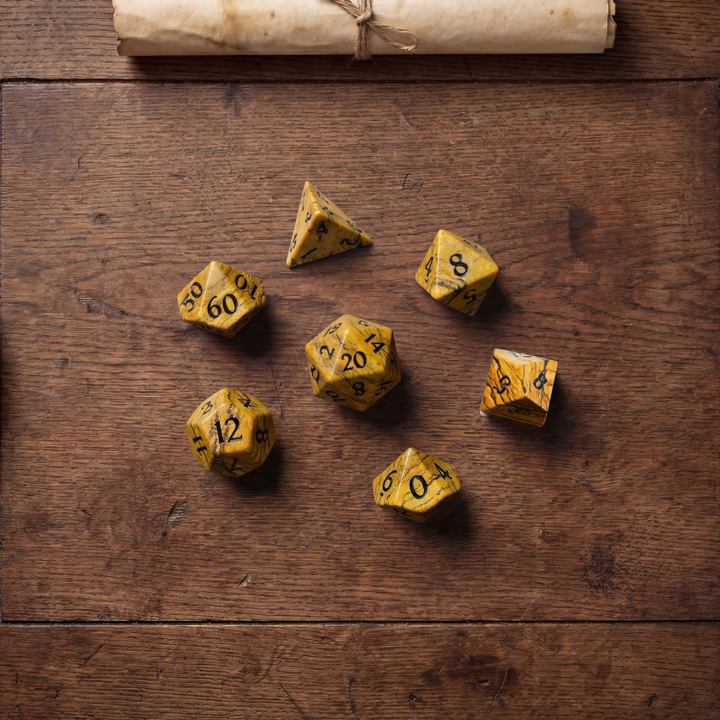 Infernal Pact Crimson Dice — Red Crystal Polyhedral Dice Set for RPG | Fandom Reigns