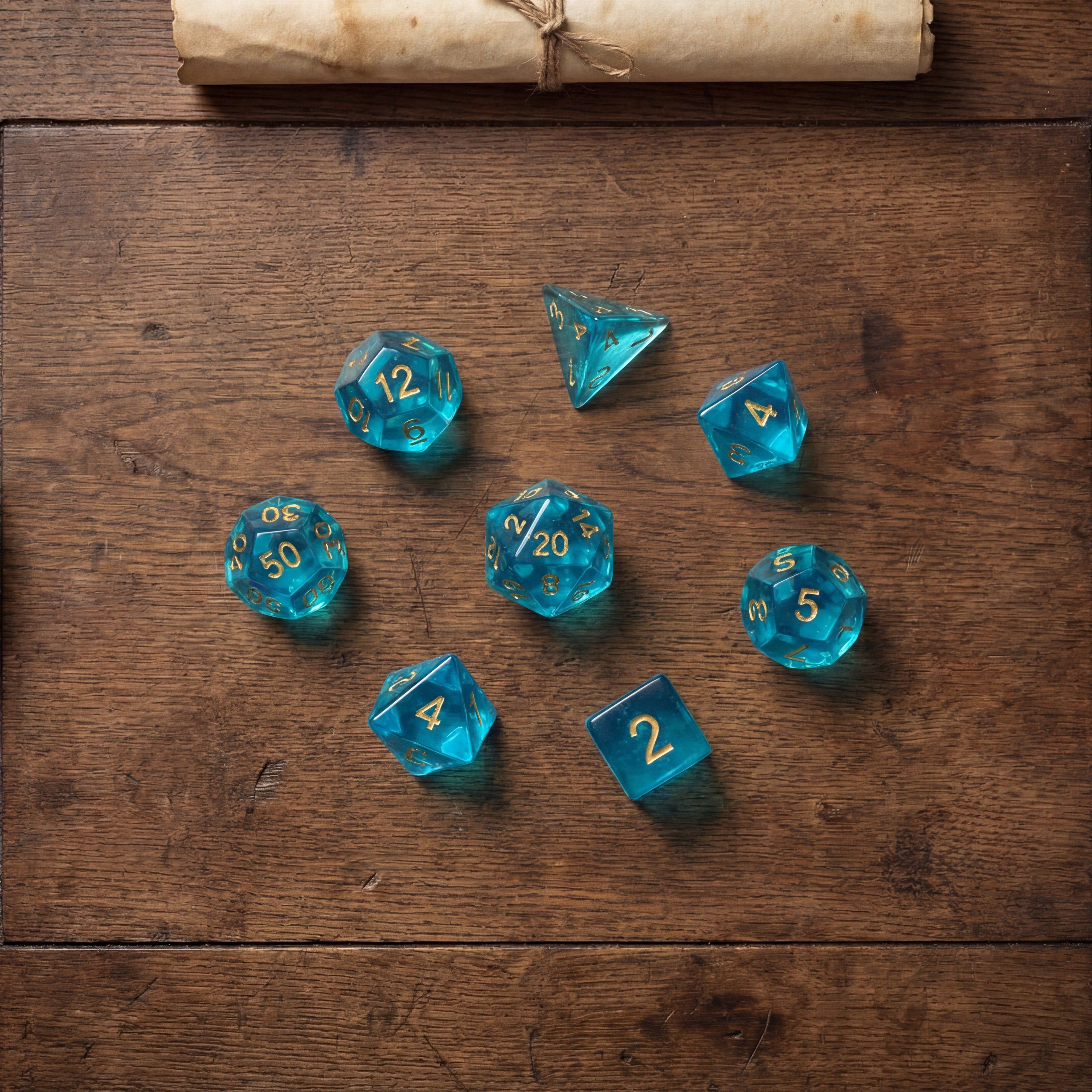 Infernal Pact Crimson Dice — Red Crystal Polyhedral Dice Set for RPG | Fandom Reigns