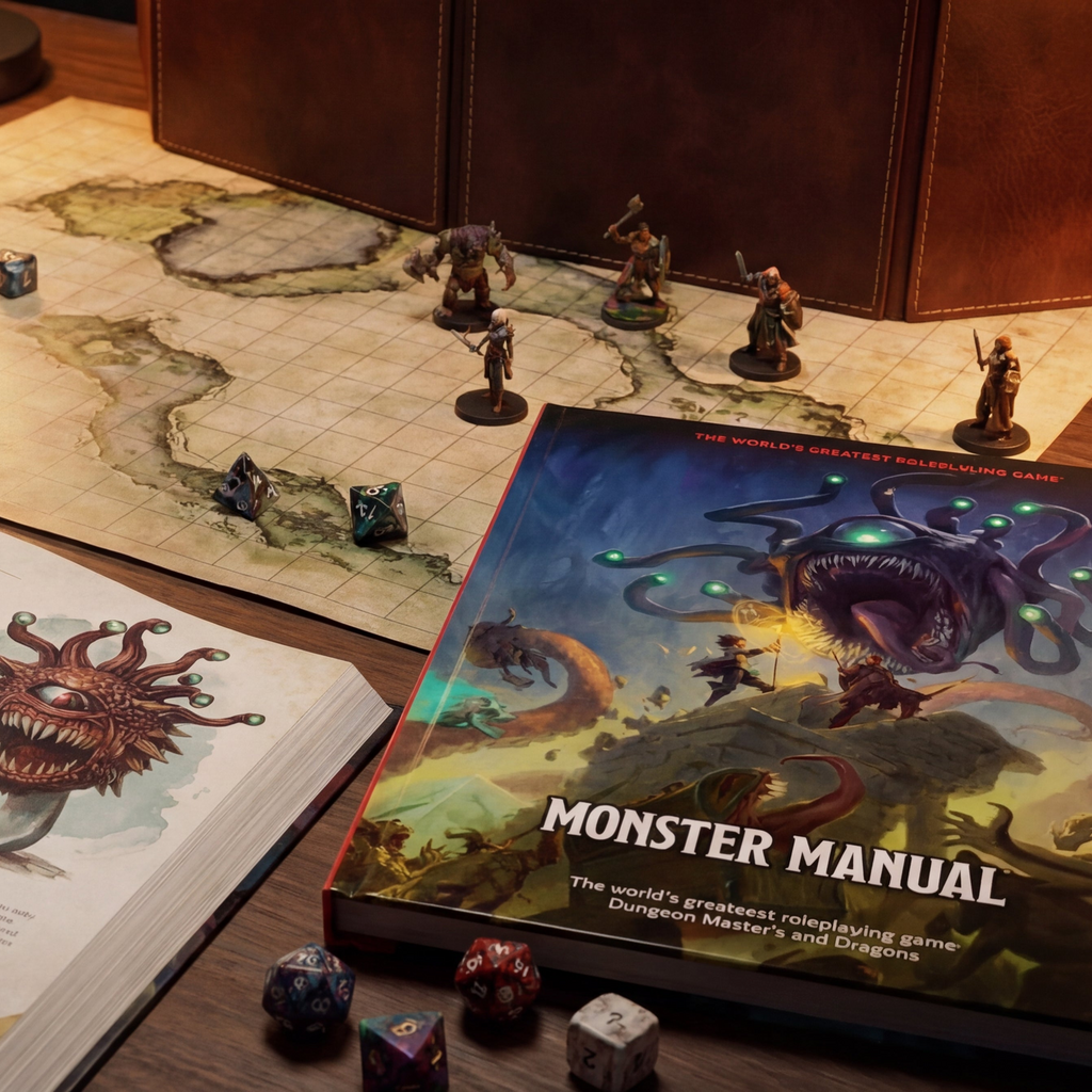 Dungeons & Dragons – Monster Manual 2024 English Version