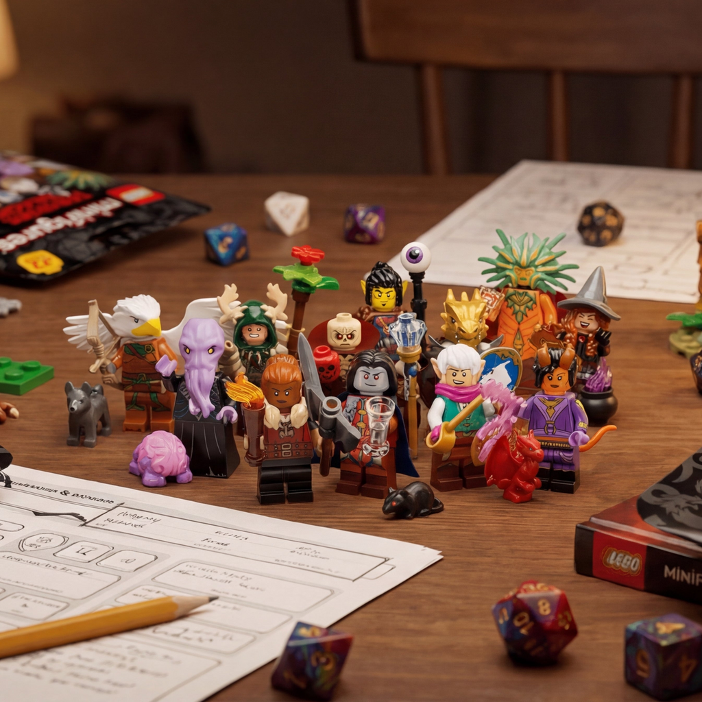 LEGO® Dungeons & Dragons – Surprise Collectible Minifigure (Official Series)