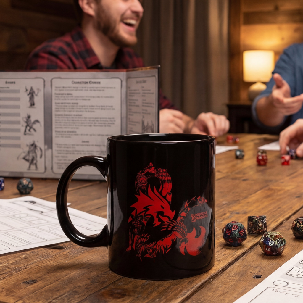Dungeons & Dragons – Official Monsters Logo Mug 320 ml